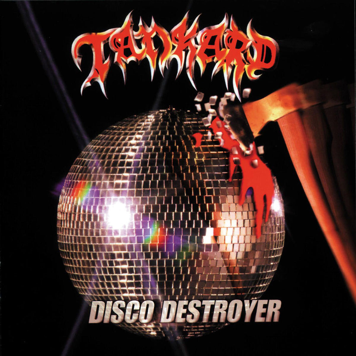 Tankard – Disco Destroyer (Re-mastered 2024) vinyl record cover
