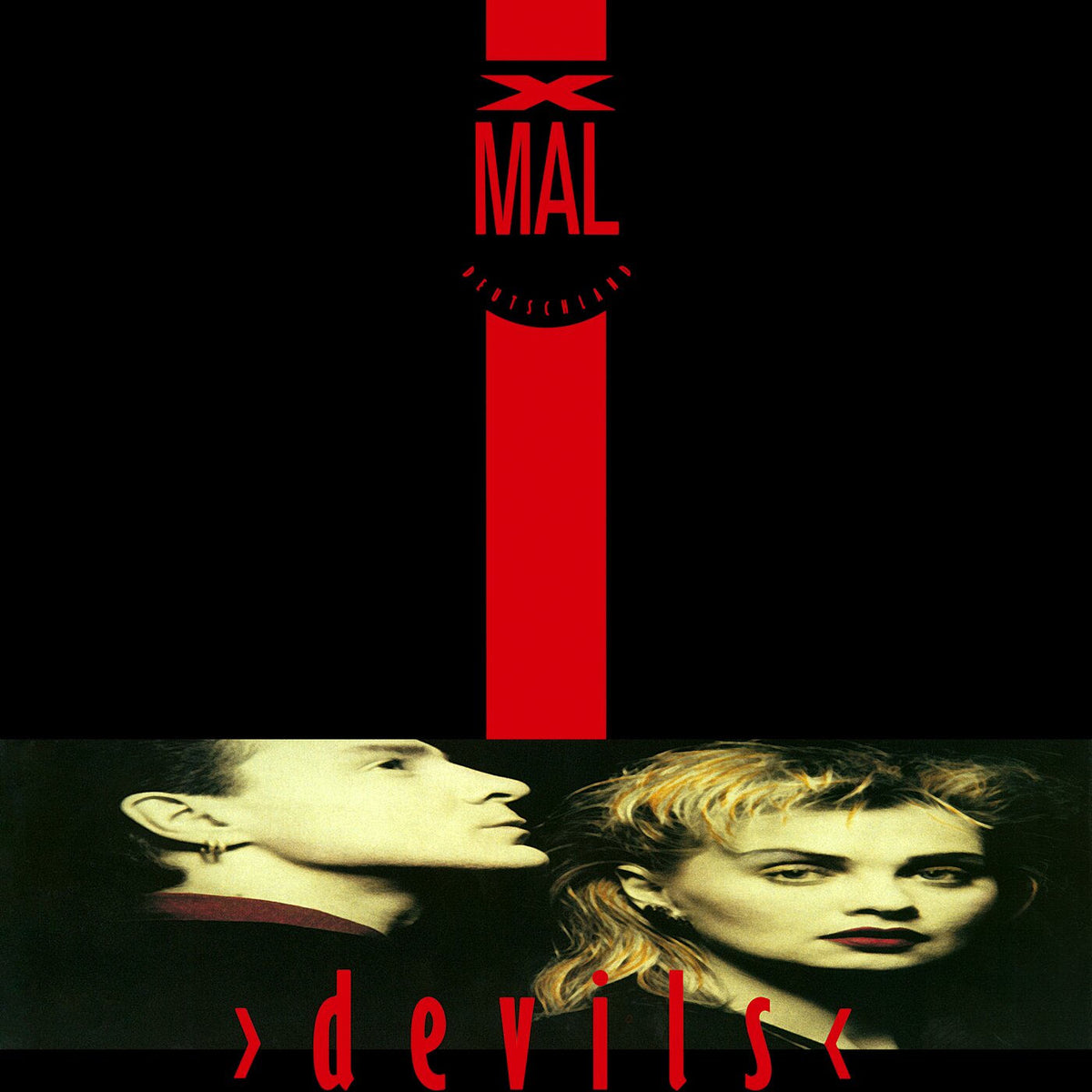 Xmal Deutschland – Devils vinyl record cover