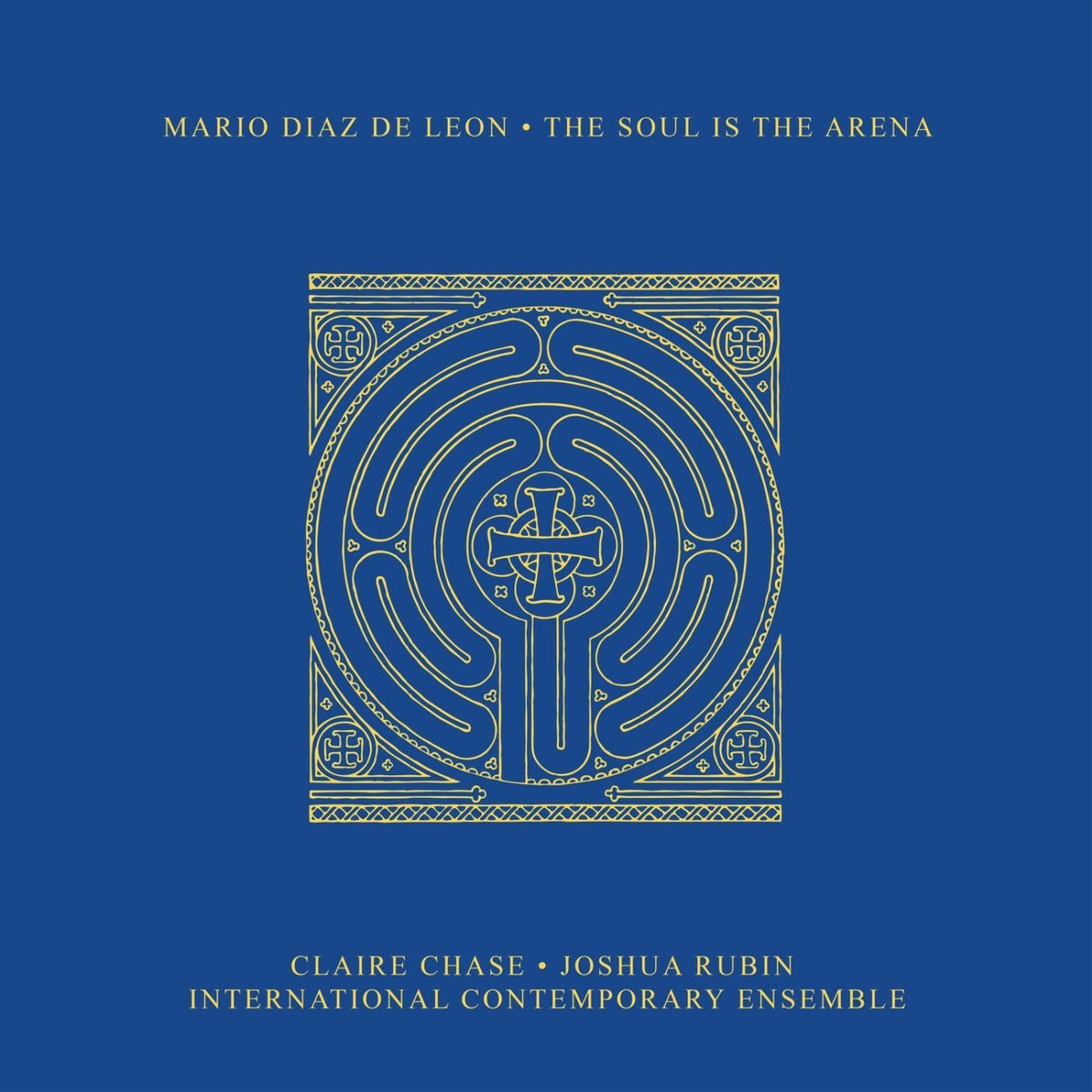 Mario Diaz de Leon – The Soul Is the Arena vinyl cover