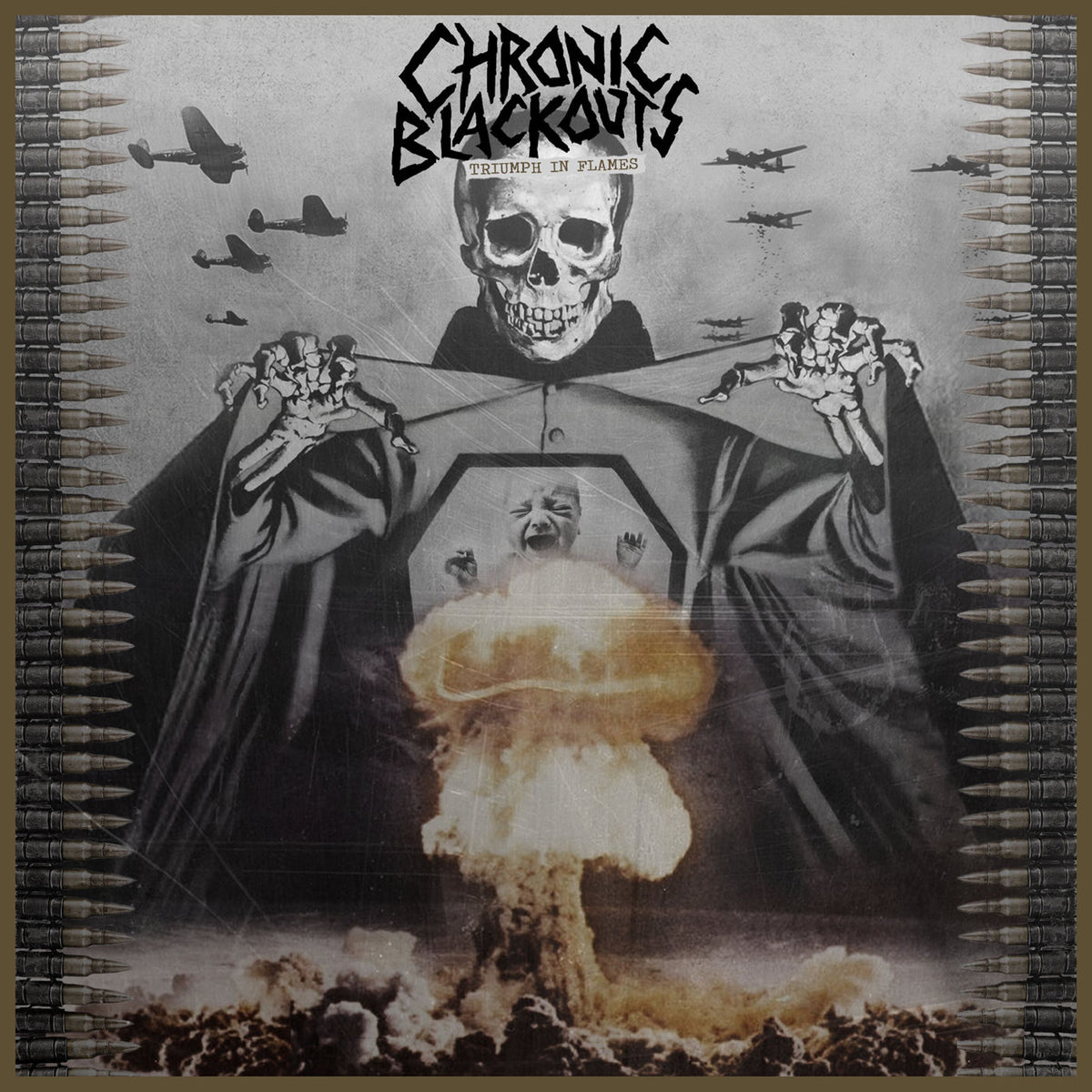Chronic Blackouts – Triumph In Flames vinyl record cover