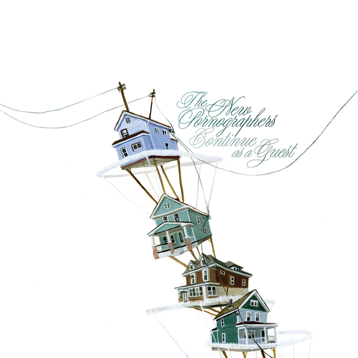 New Pornographers – Continue As A Guest (Coloured Vinyl) vinyl record cover