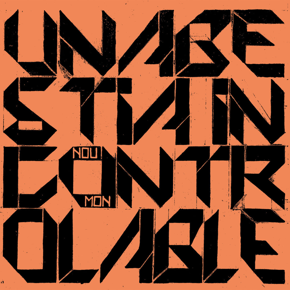 Una Béstia Incontrolable – Nou Món vinyl cover
