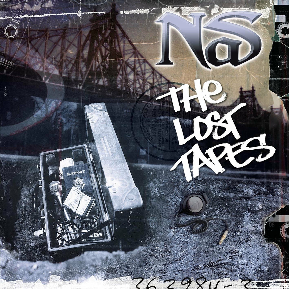 NAS – Lost Tapes (2LP) vinyl record cover