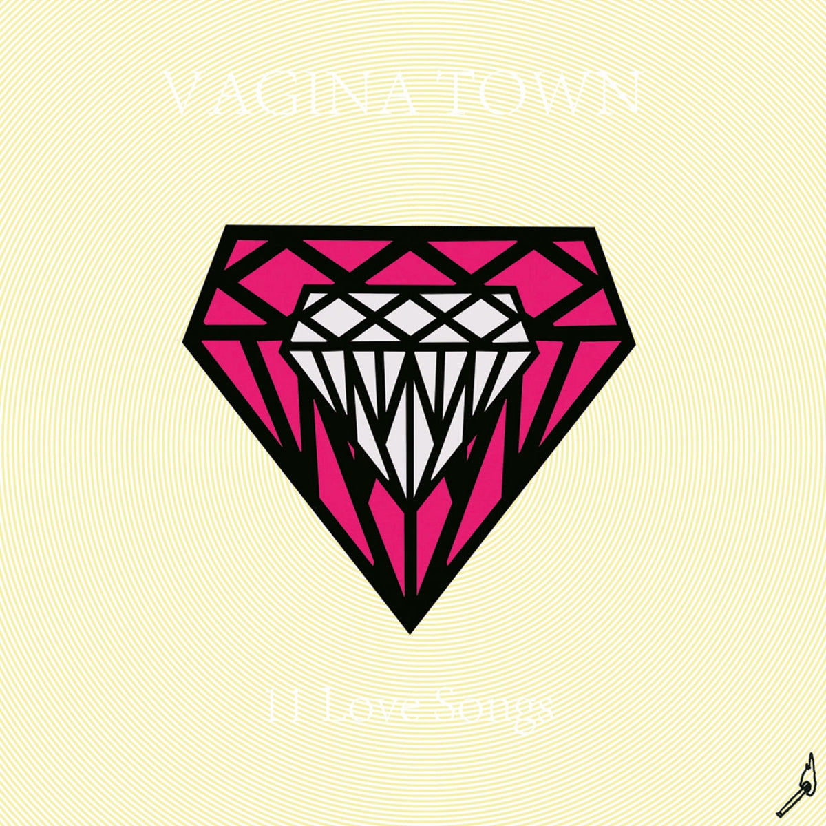 Vagina Town – 11 Love Songs vinyl record cover