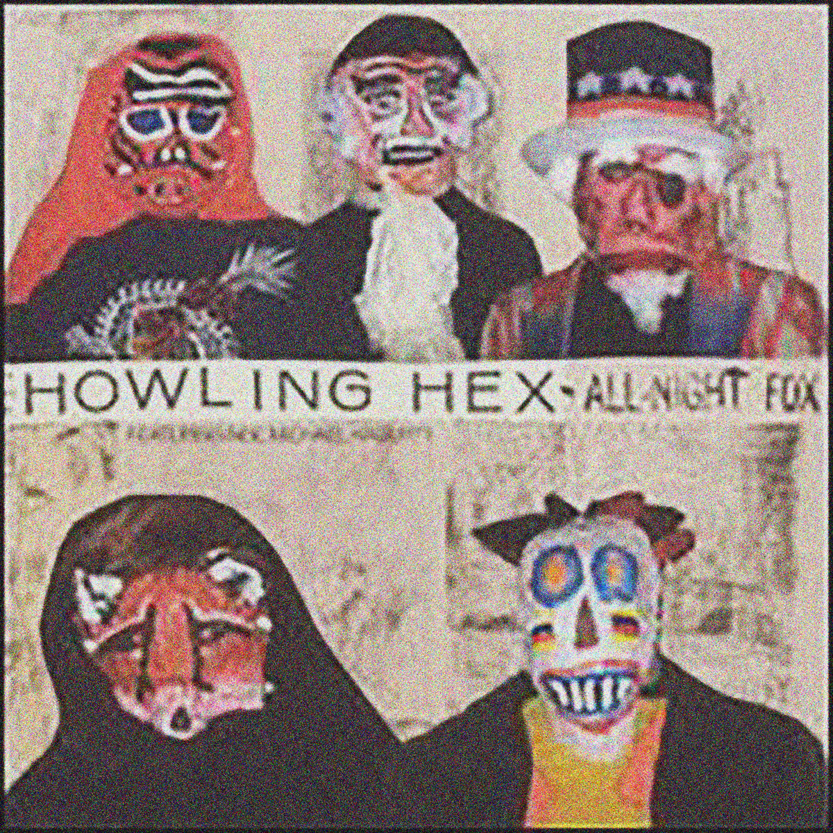 The Howling Hex – All-Night Fox vinyl cover