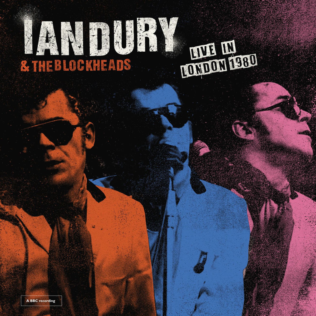 Ian Dury – Live in London 1980 vinyl cover