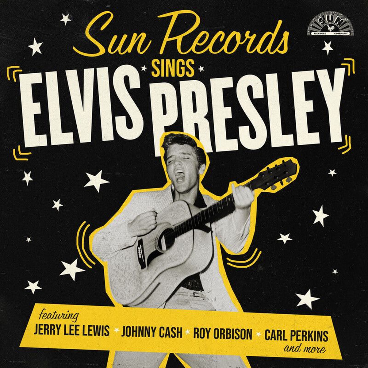 Various Artists – Sun Records Sings Elvis Presley vinyl record cover