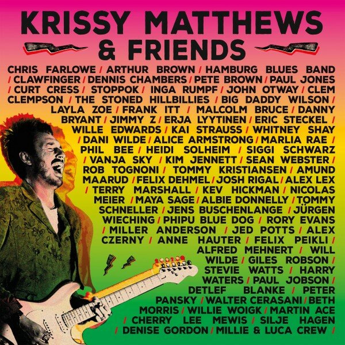 Krissy Matthews – Krissy Matthews & Friends vinyl record cover
