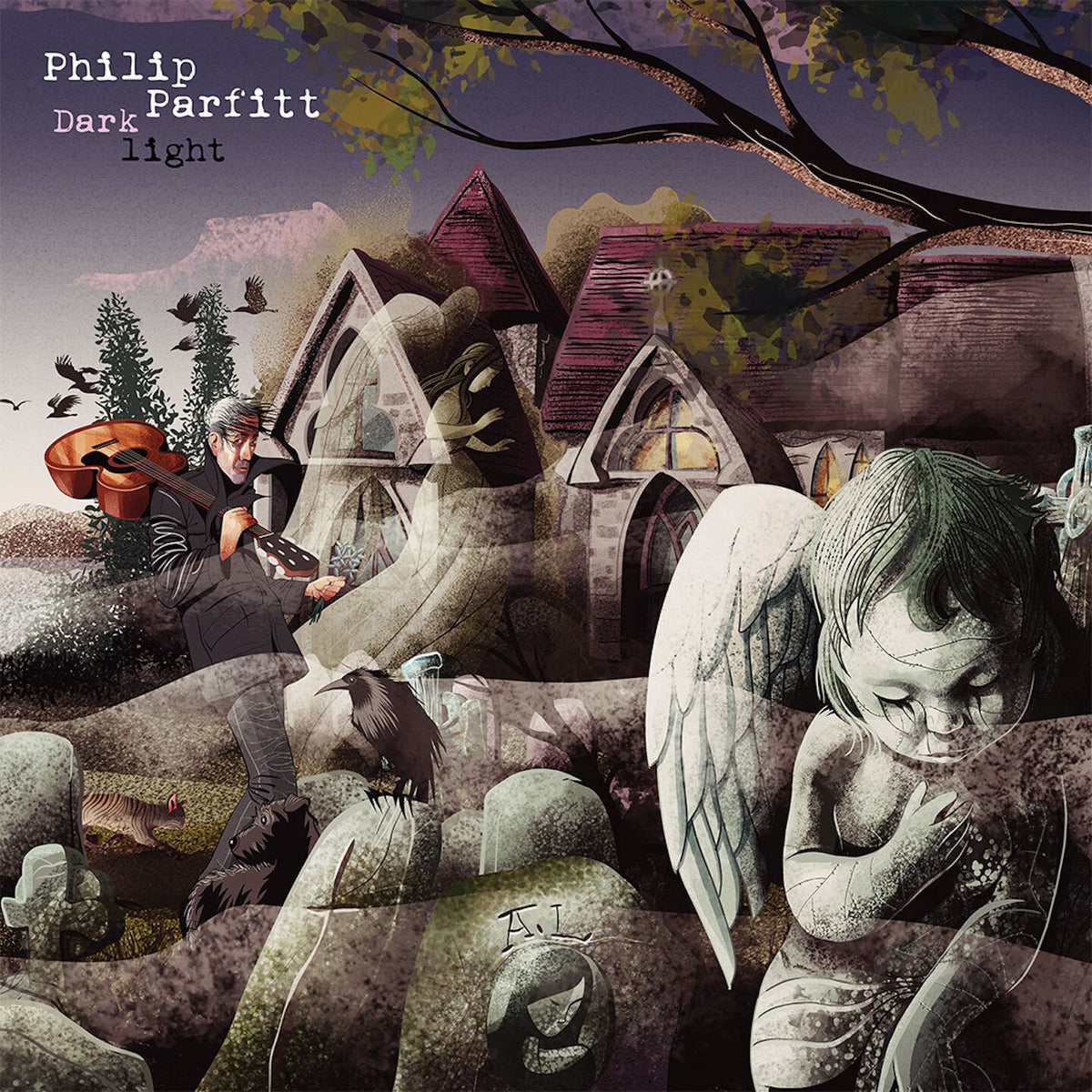 Phillip Parfitt – Dark Light vinyl record cover