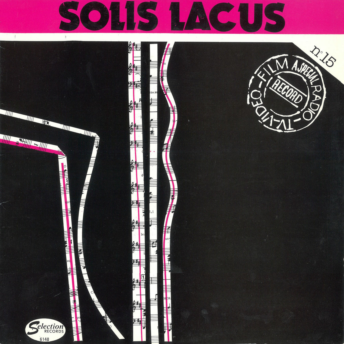 Solis Lacus – Solis Lacus (A Special Radio ~ TV Record - N°15) vinyl cover