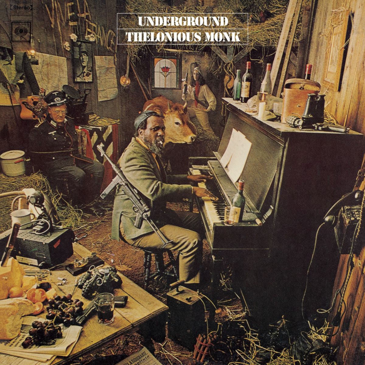 Thelonious Monk – Underground vinyl record cover