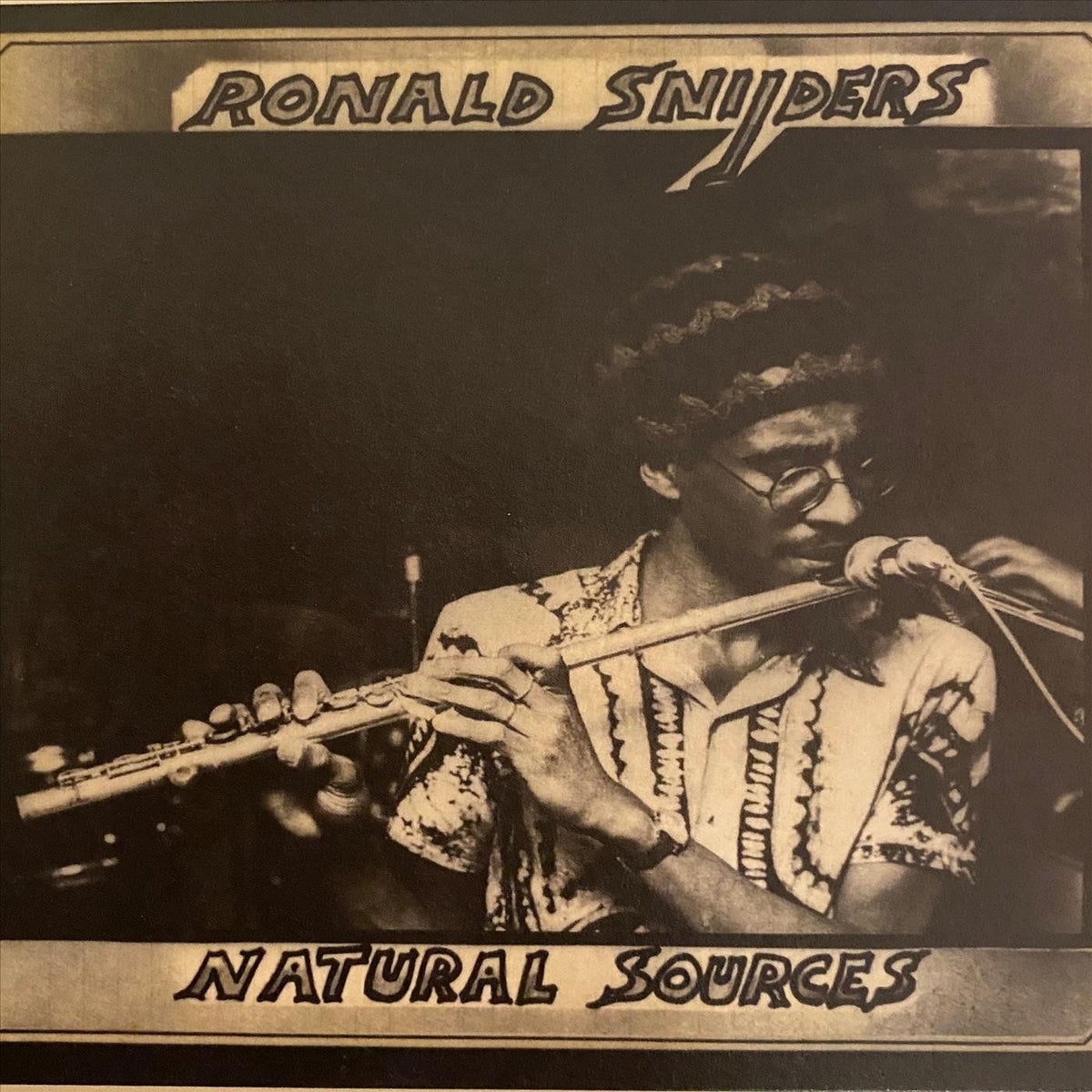 Ronald Snijders – Natural Sources vinyl cover