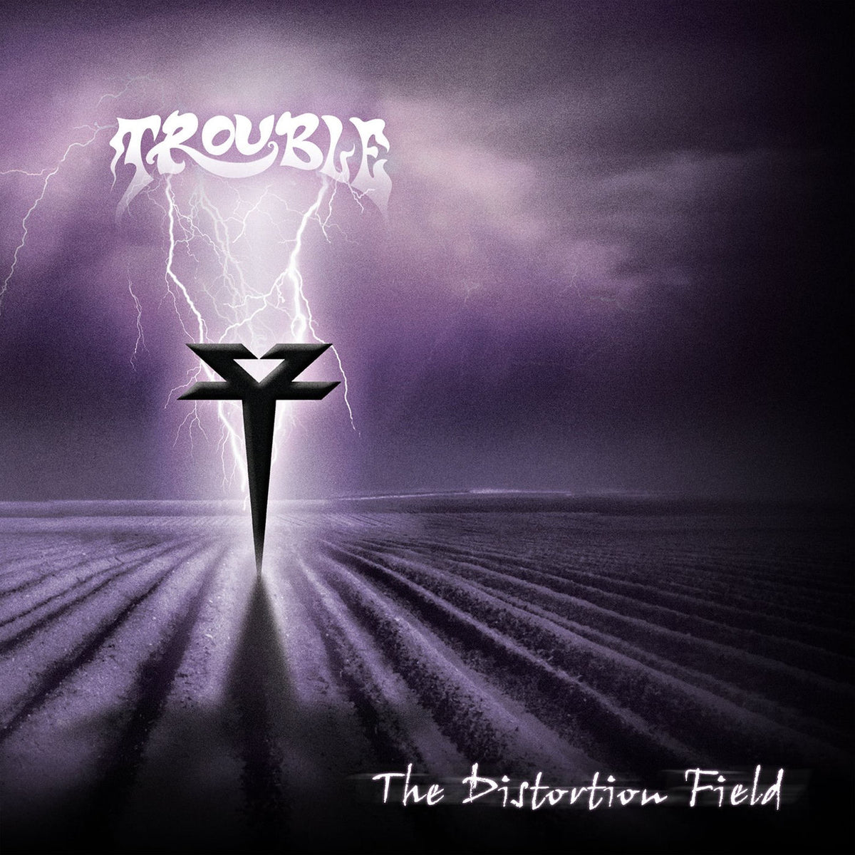 Trouble – Distortion Field The (2LP) (WHITE) vinyl record cover