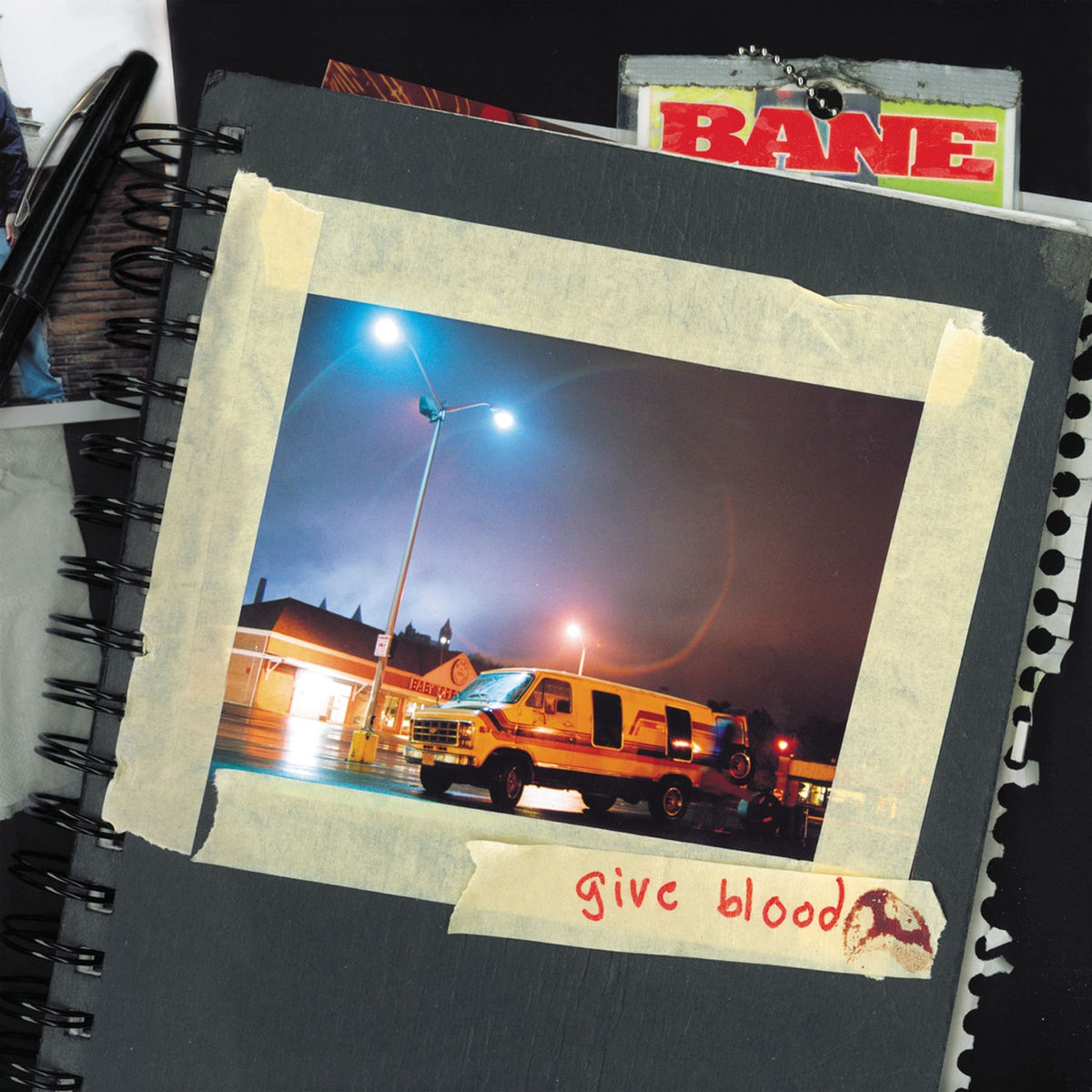 BANE – Give Blood vinyl record cover
