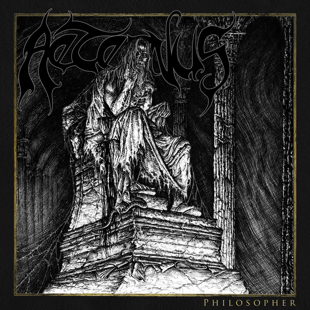 Aeternus – Philosopher vinyl record cover