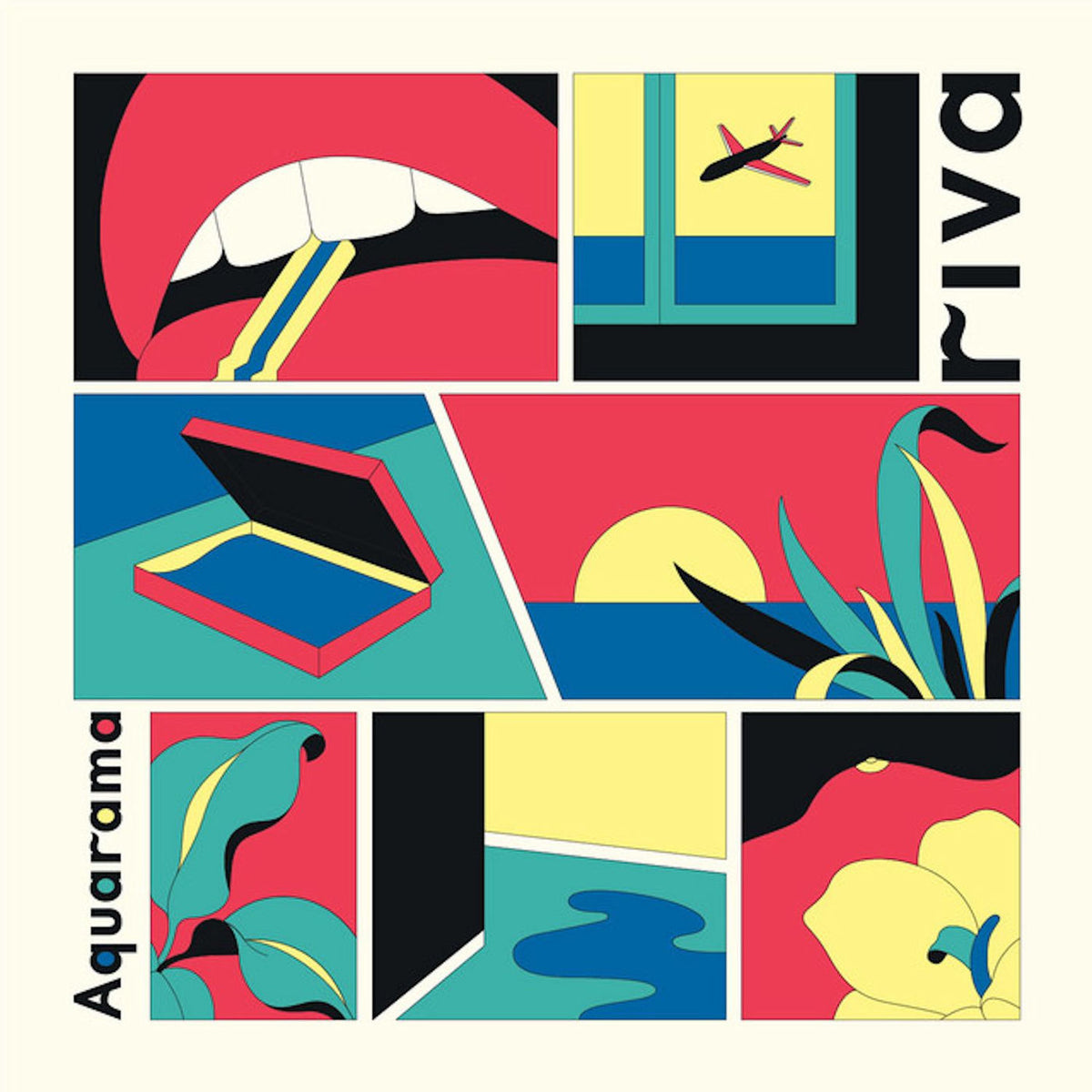 Aquarama – RIVA vinyl record cover