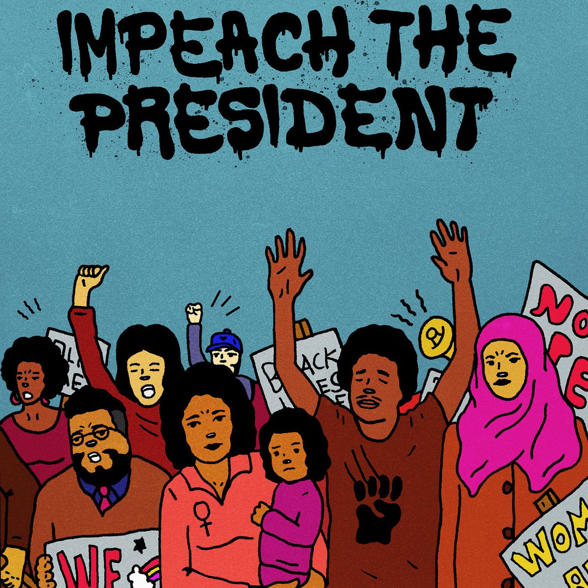 The Sure Fire Soul Ensemble – Impeach the President vinyl cover