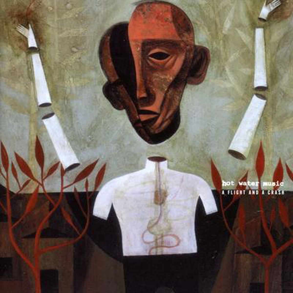 Hot Water Music – A Flight and a Crash vinyl record cover