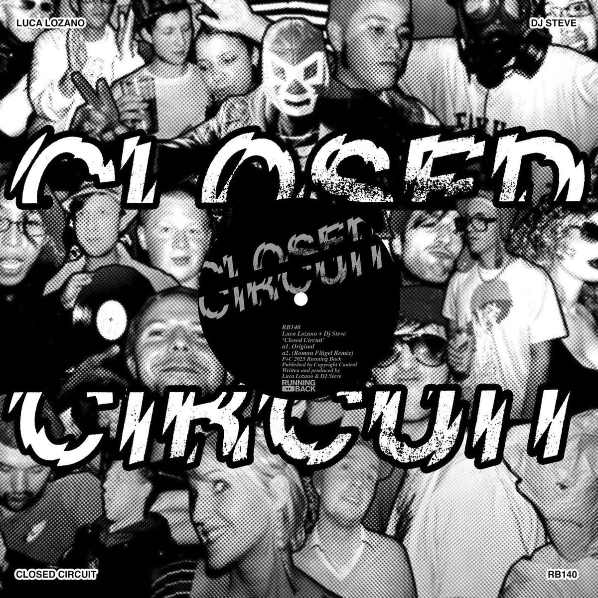 Luca Lozano – Closed Circuit vinyl cover