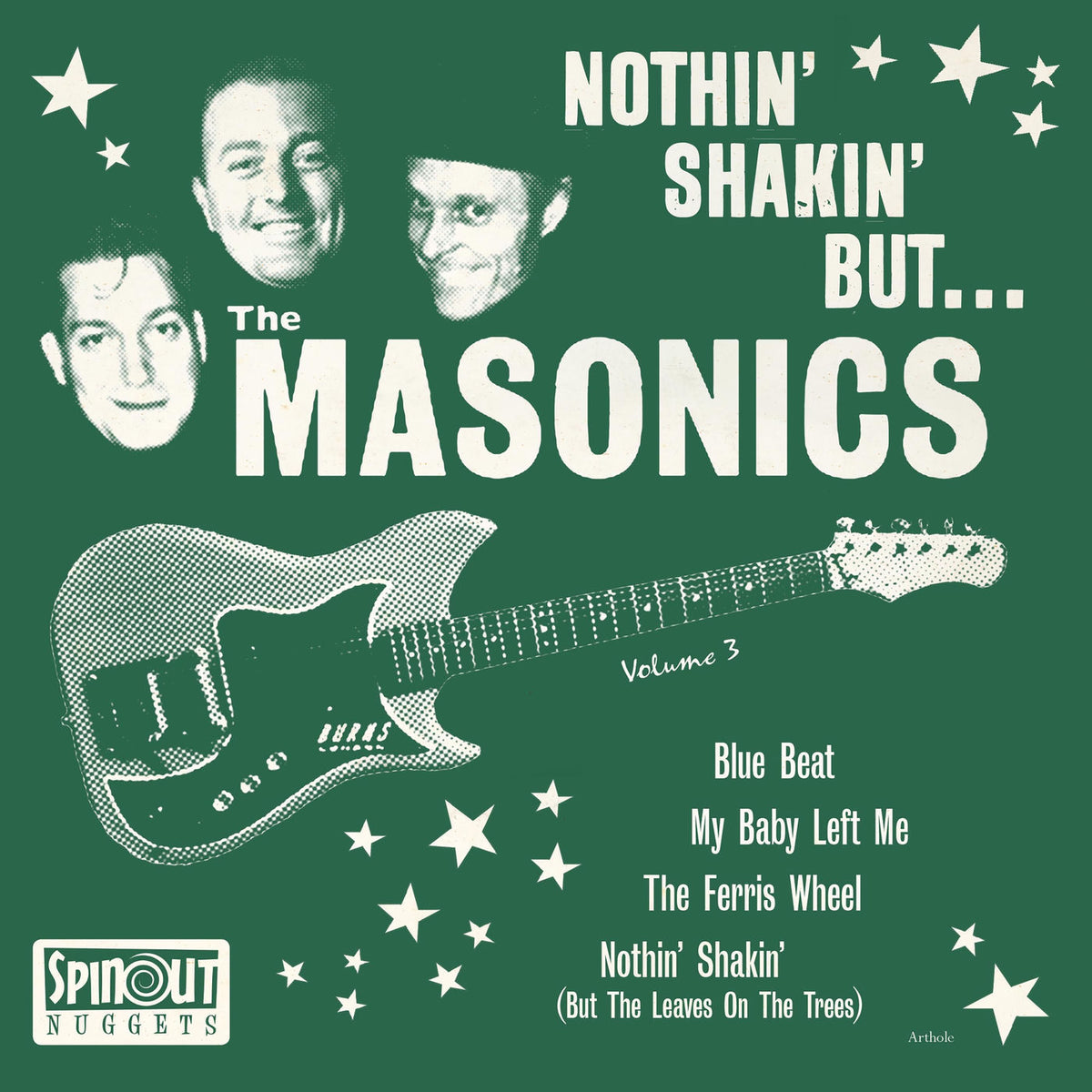 The Masonics – Nothin' Shakin' But... vinyl cover