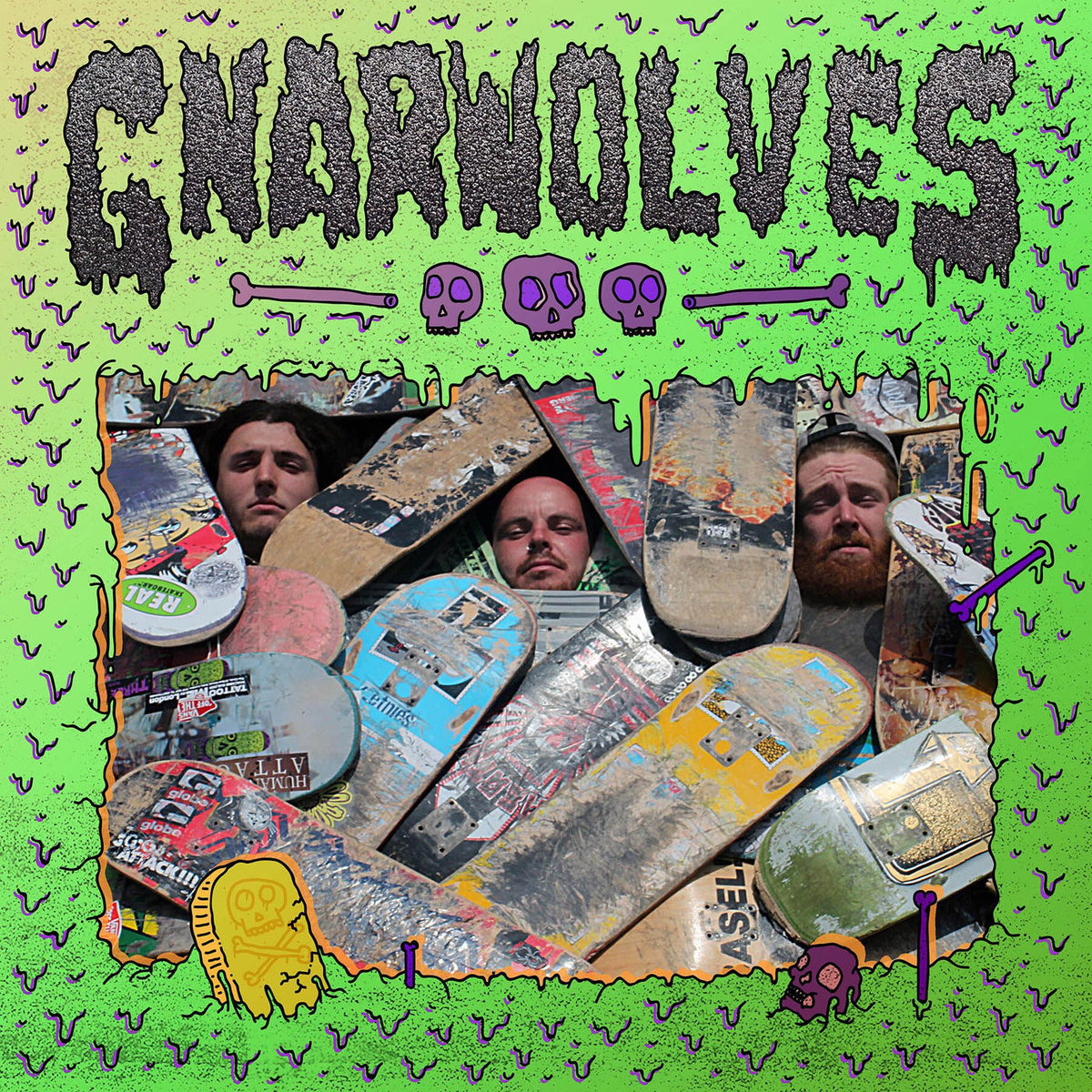 Gnarwolves – Gnarwvoles vinyl record cover