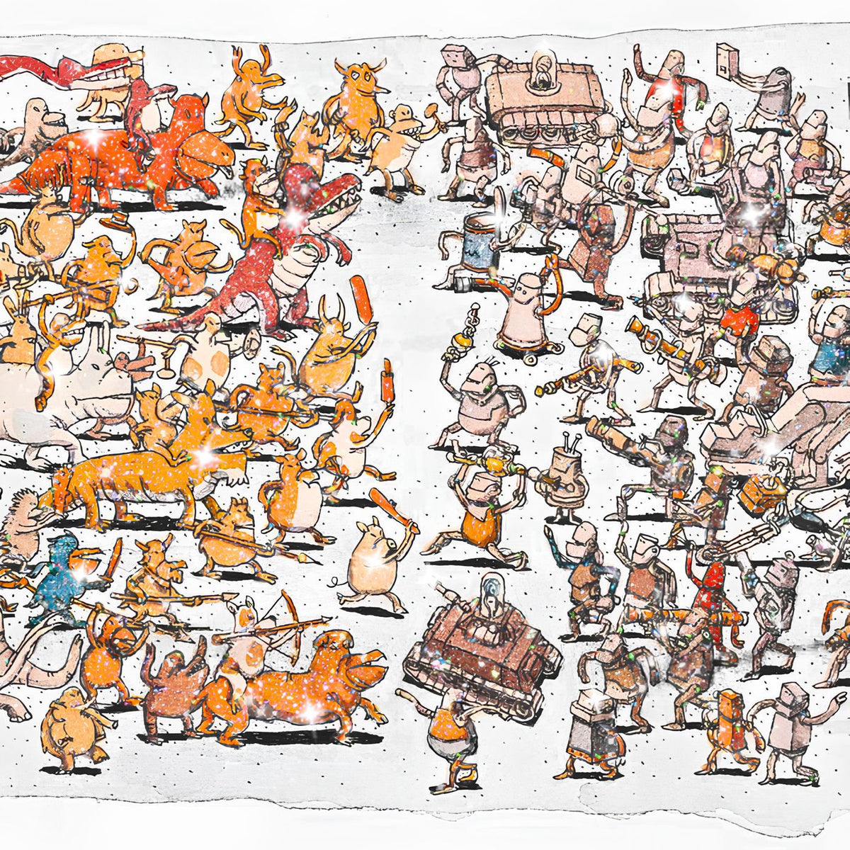 Dance Gavin Dance – Instant Gratification vinyl record cover