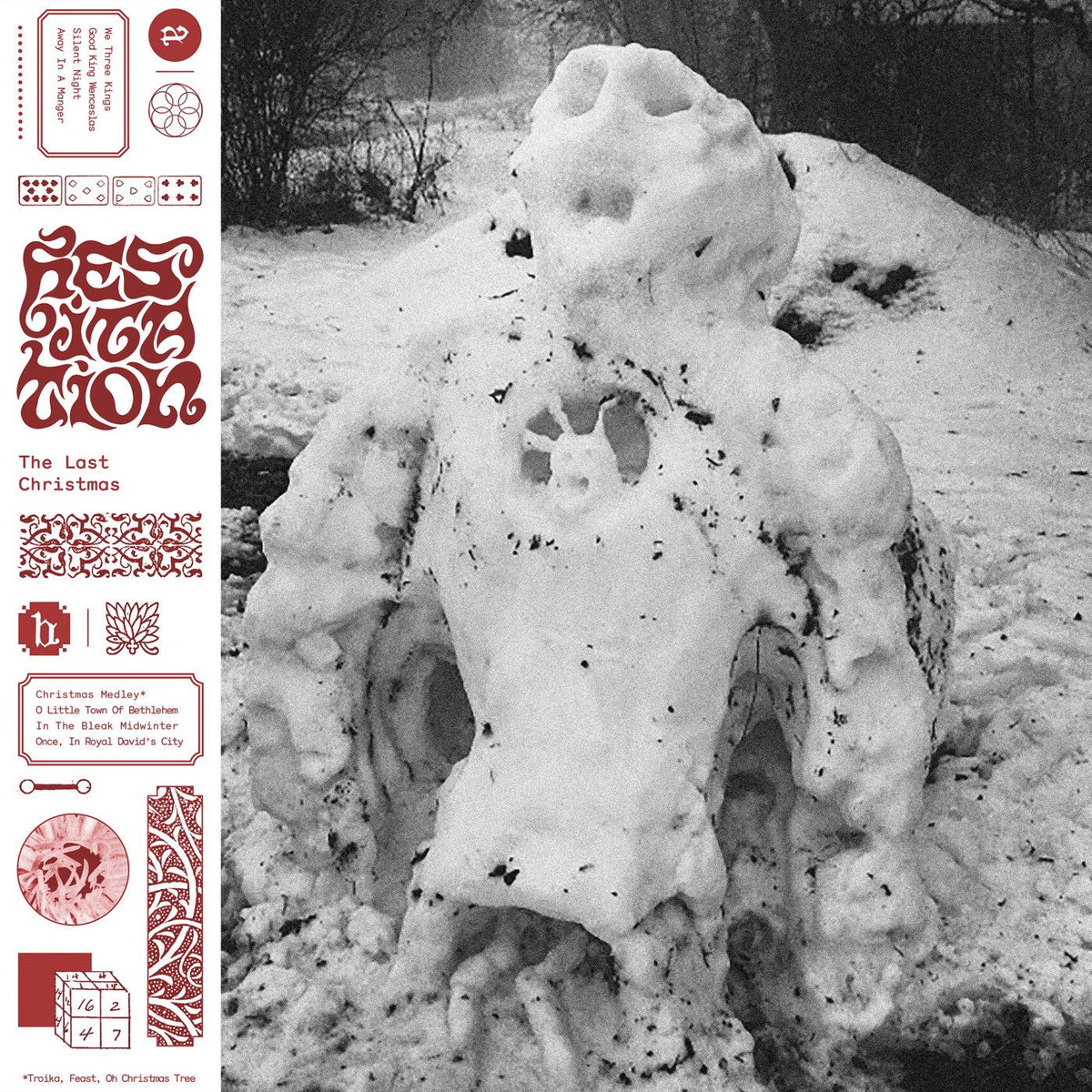 Hesitation – The Last Christmas vinyl record cover