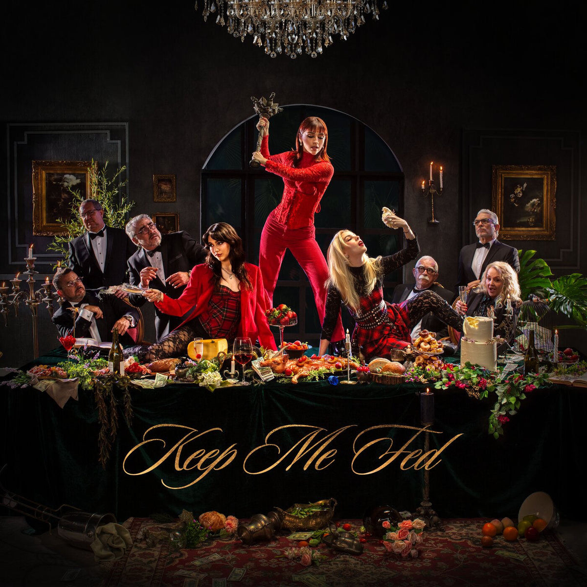 The Warning – Keep Me Fed vinyl record cover