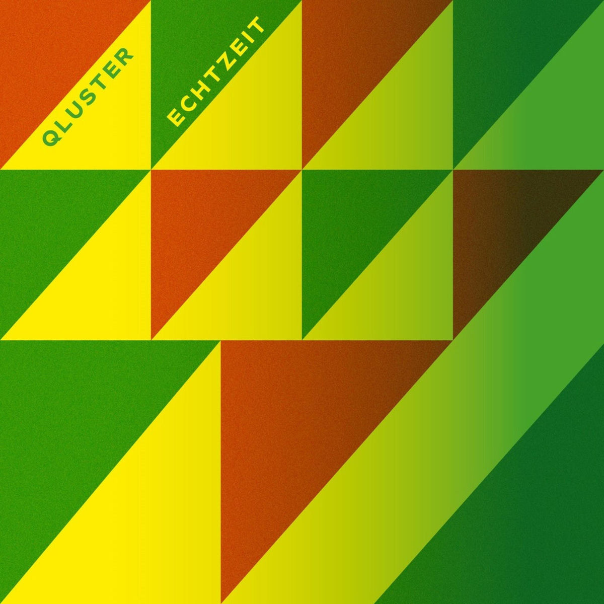 Qluster – Echtzeit (+CD) vinyl record cover