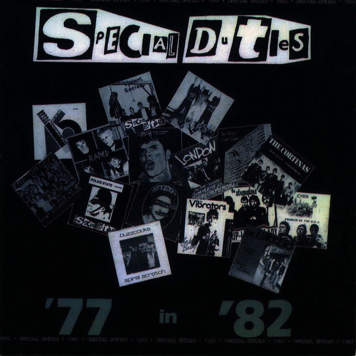 Special Duties – '77 in '82 vinyl record cover