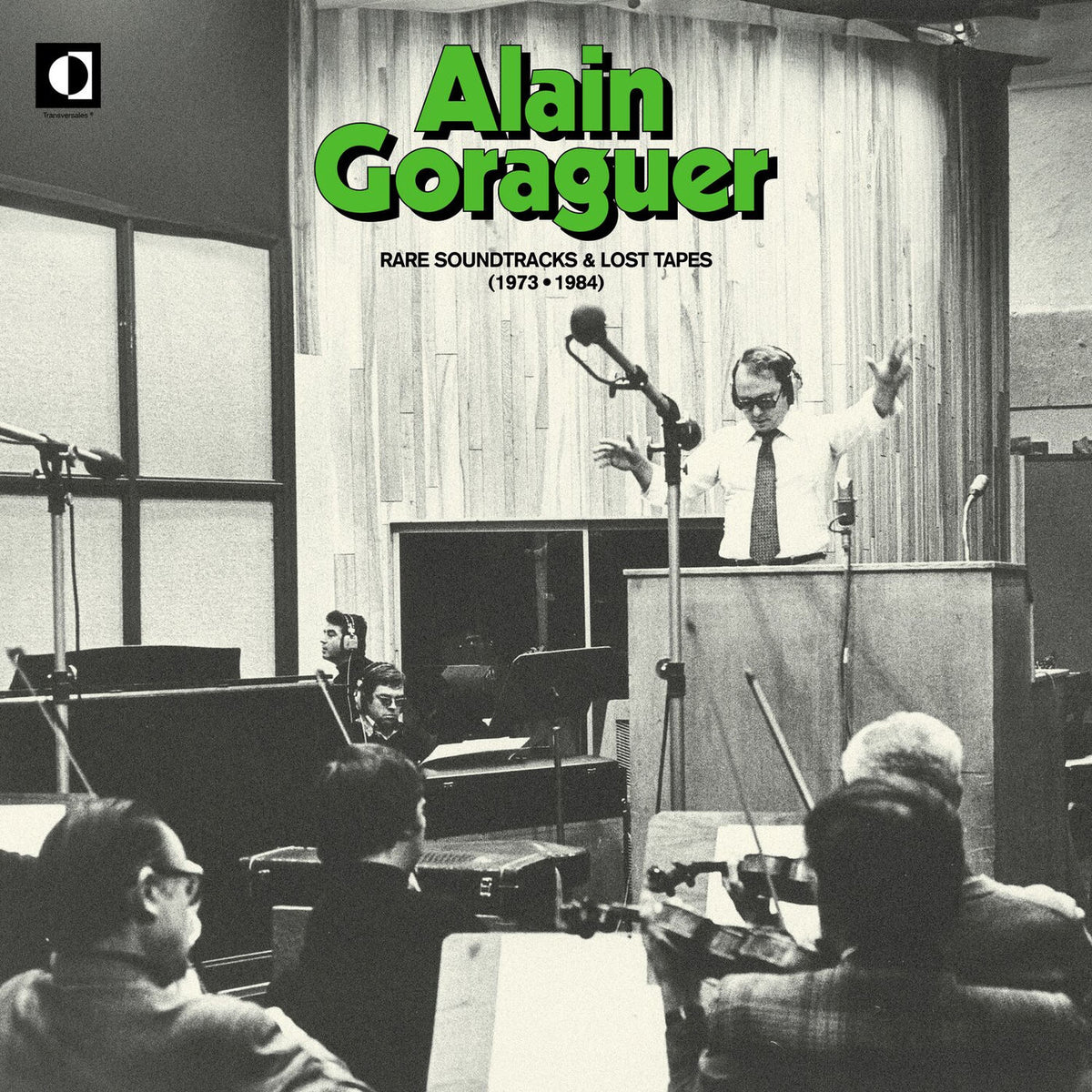 Alain Goraguer – Rare Soundtracks & Lost Tapes (1973-1984) vinyl record cover
