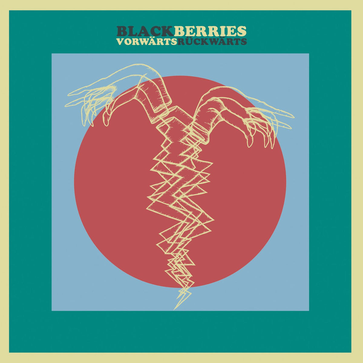Blackberries – Vorw�Rts R�Ckw�Rts vinyl record cover