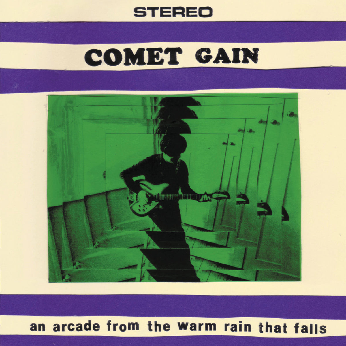 Comet Gain – An Arcade From The Warm Rain That Falls vinyl cover