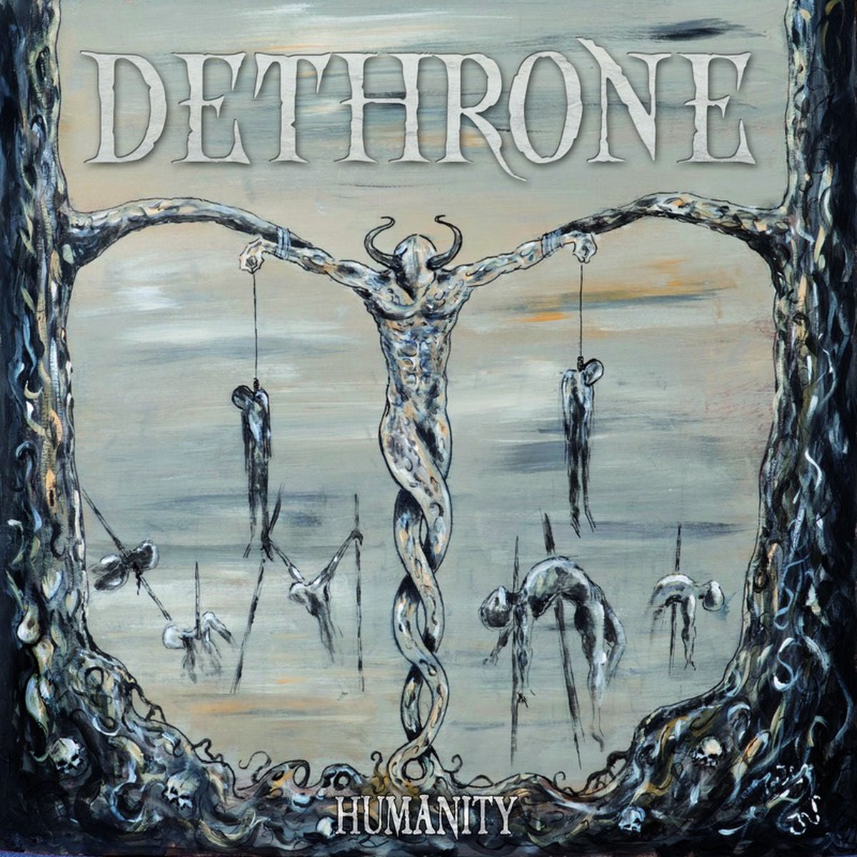 Dethrone – Humanity vinyl record cover