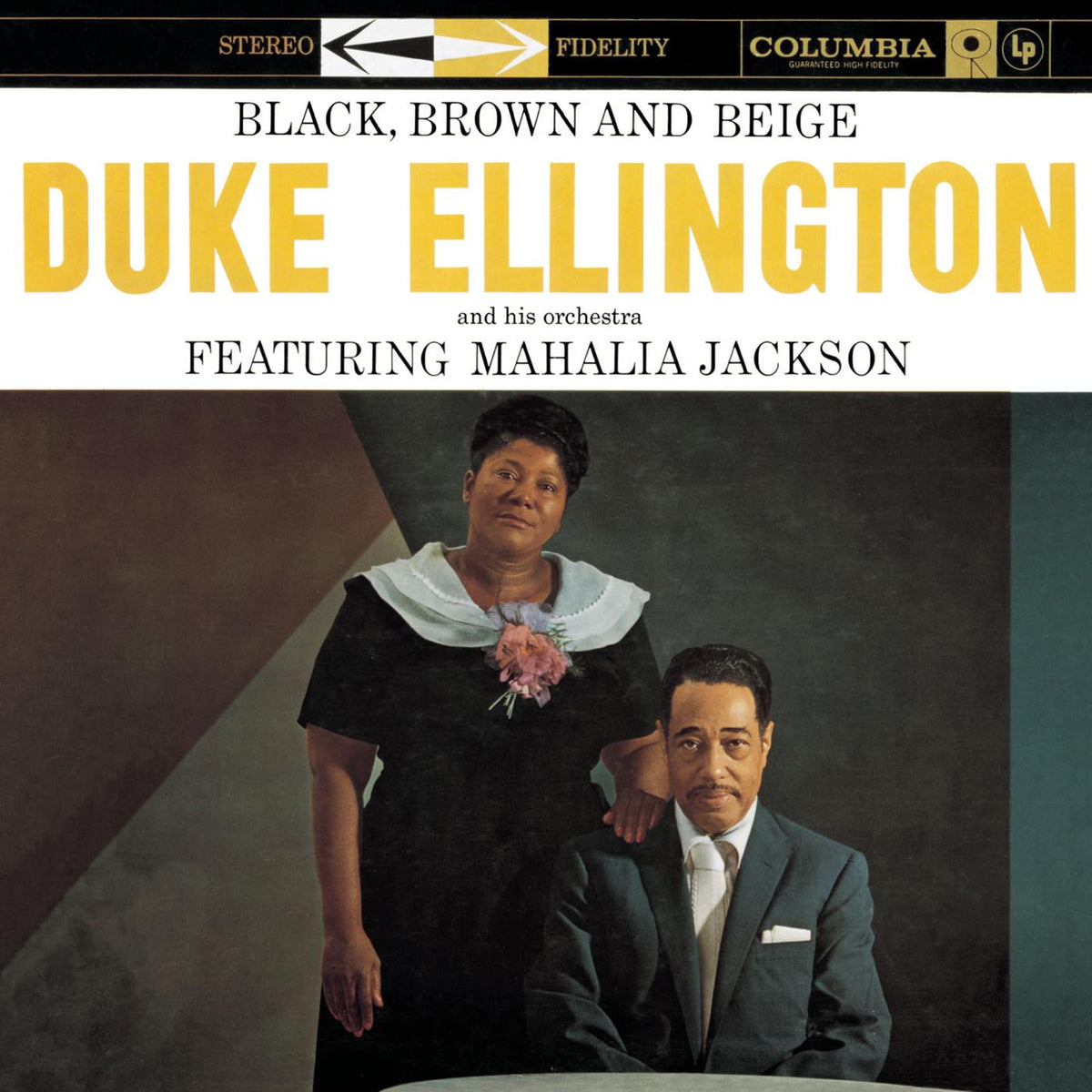 Duke Ellington and His Orchestra – Black Brown and Beige vinyl record cover