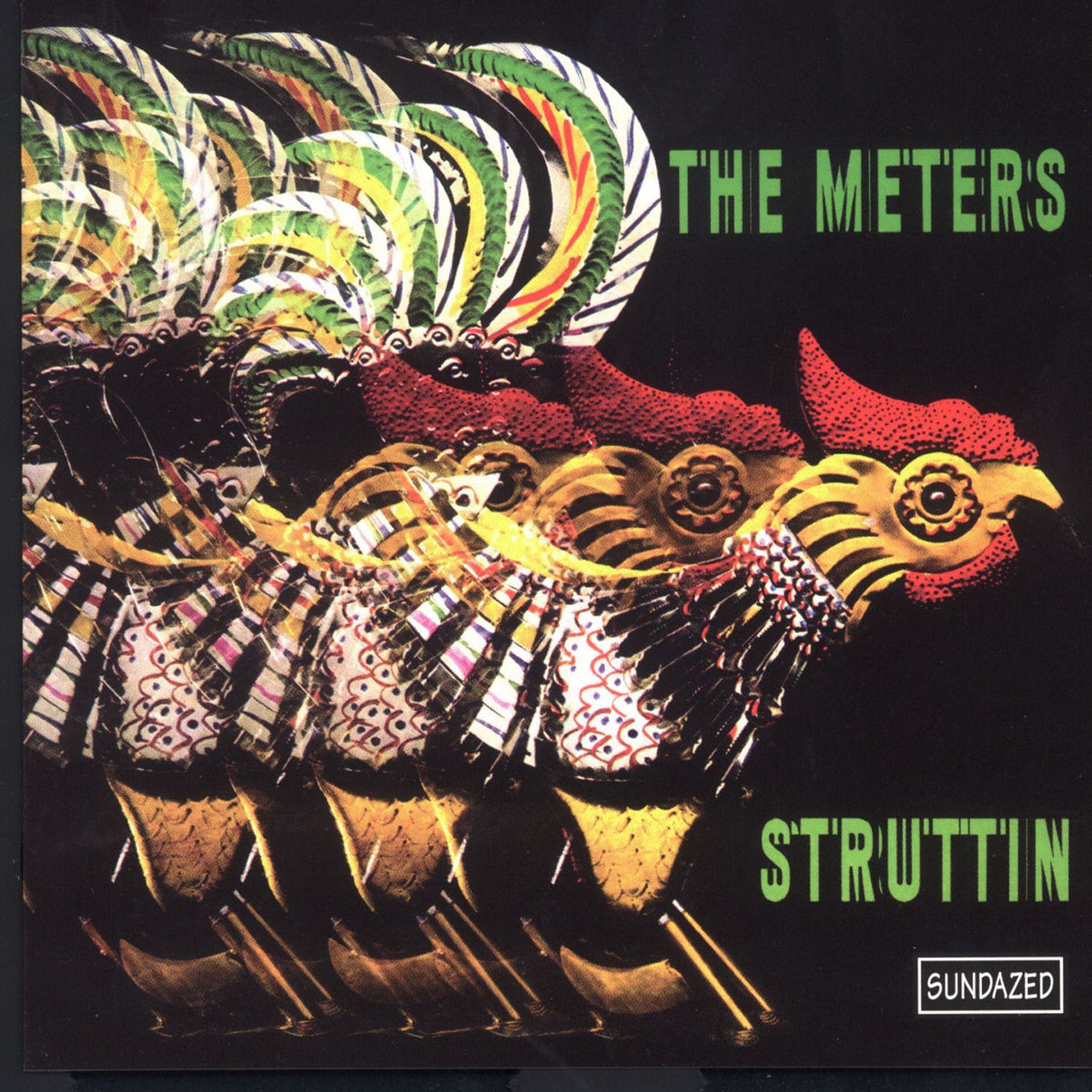 The Meters – Struttin' vinyl record cover