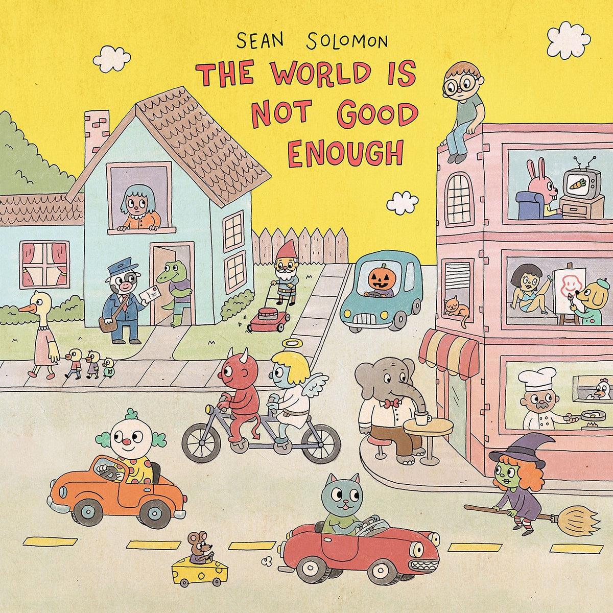 Sean Solomon – World Is Not Good Enough vinyl record cover