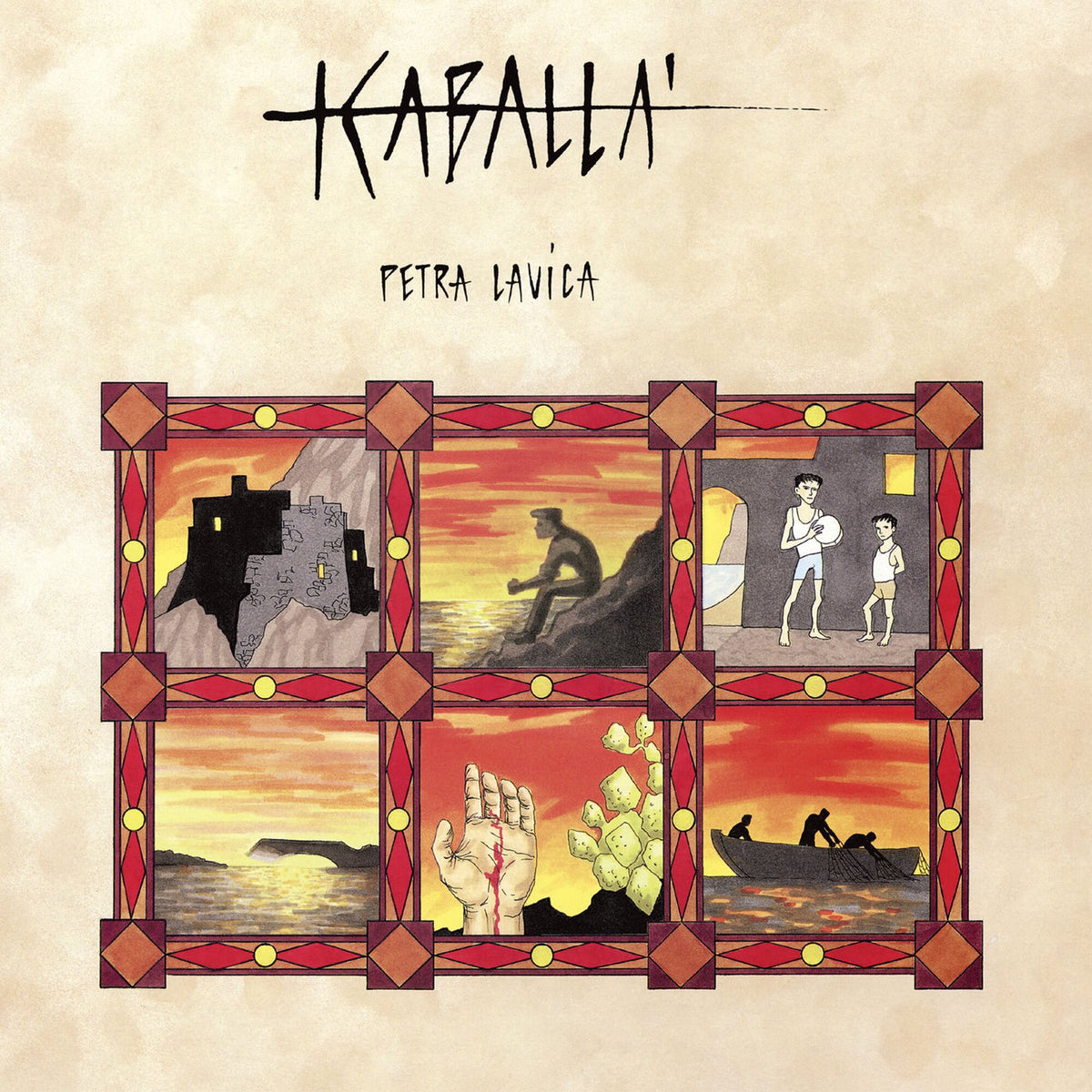 Kaballa – Petra Lavica vinyl record cover