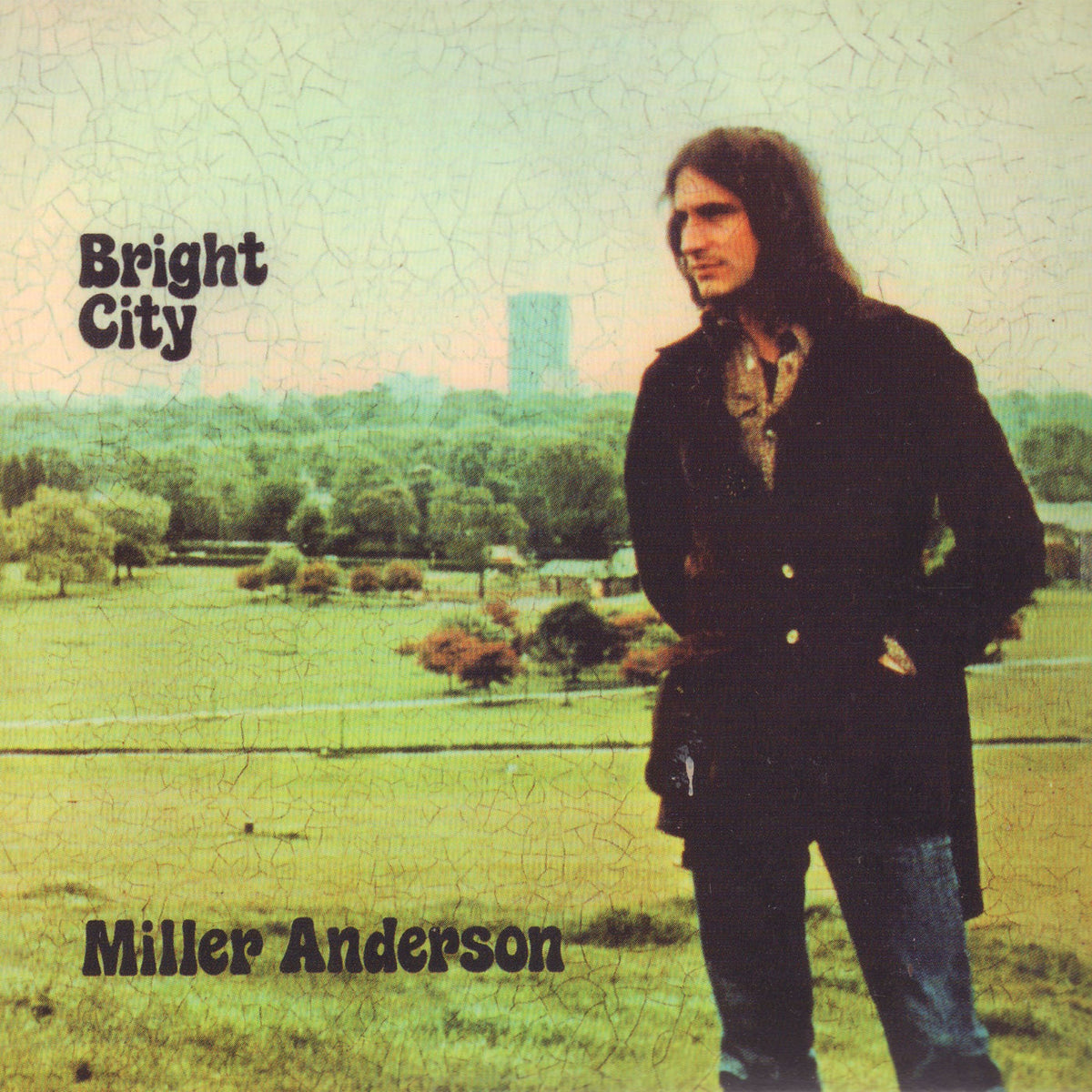 Miller Anderson – Bright city vinyl record cover