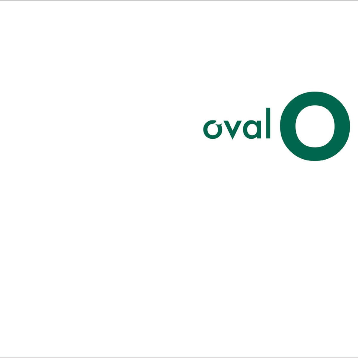 OVAL – O vinyl record cover