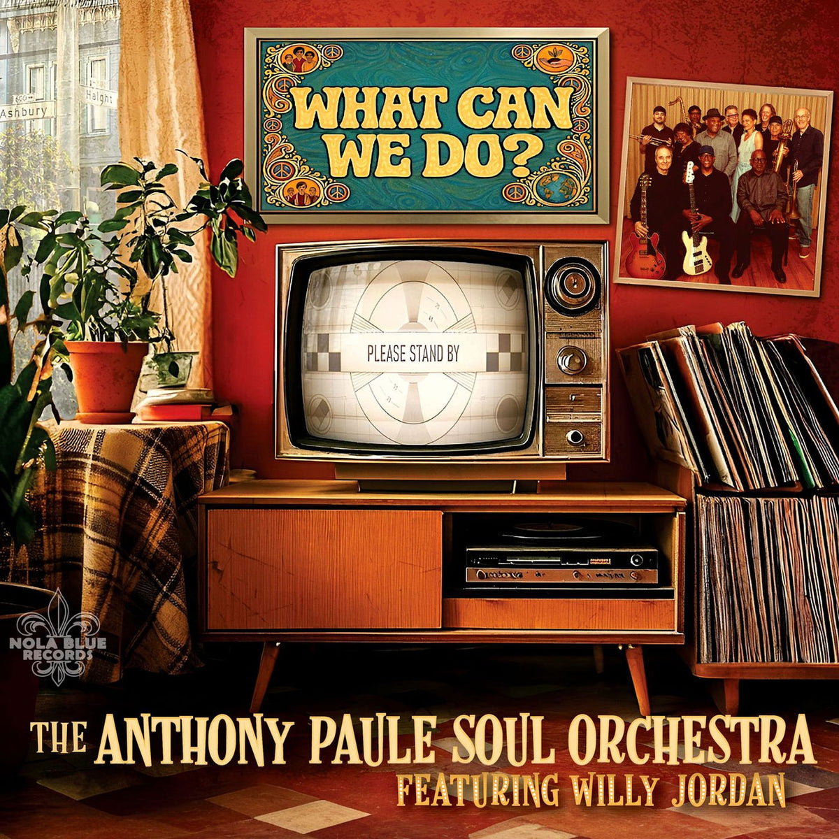 The Anthony Paule Soul Orchestra – What can we do? vinyl record cover