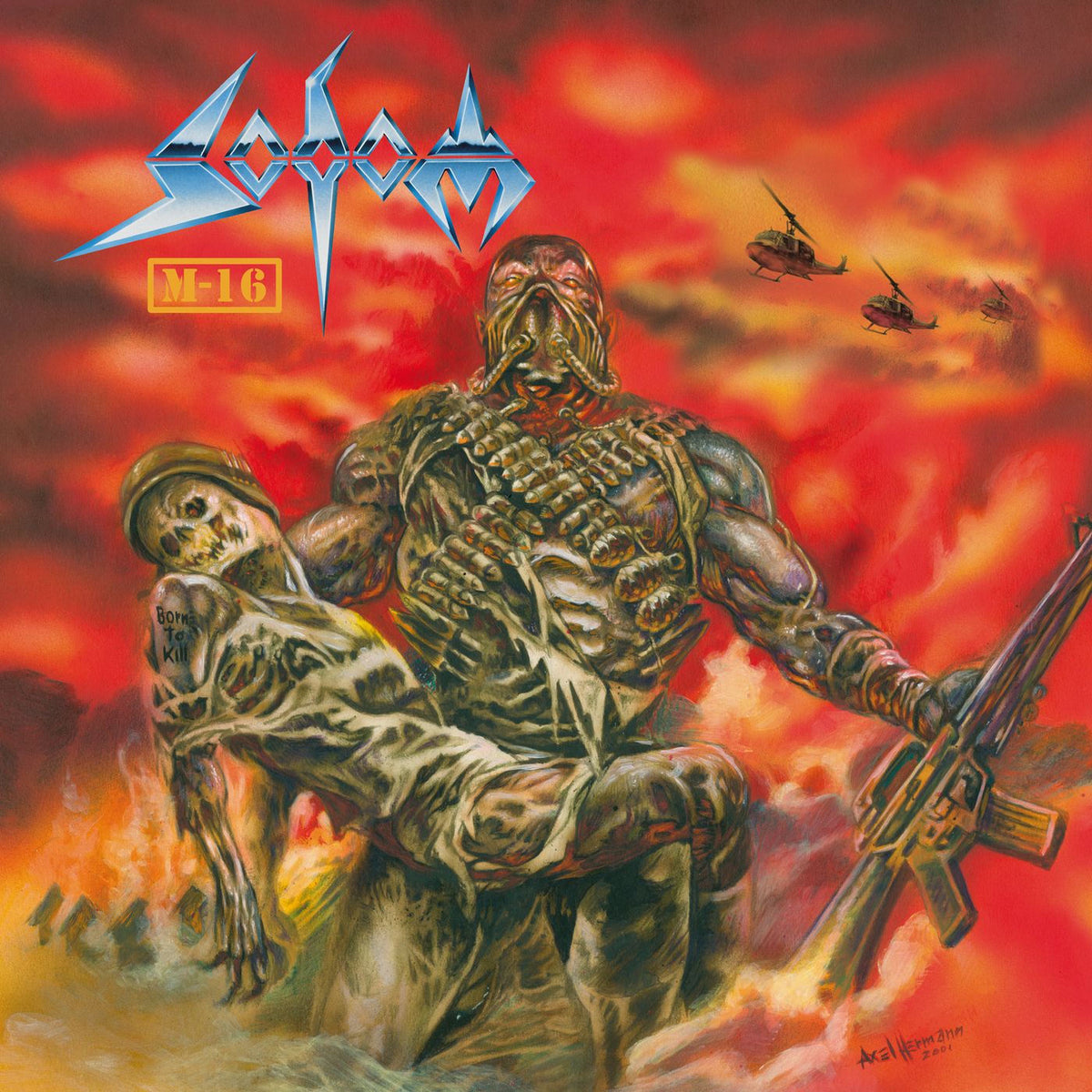 Sodom – M-16 (20th Anniversary Edition) vinyl cover