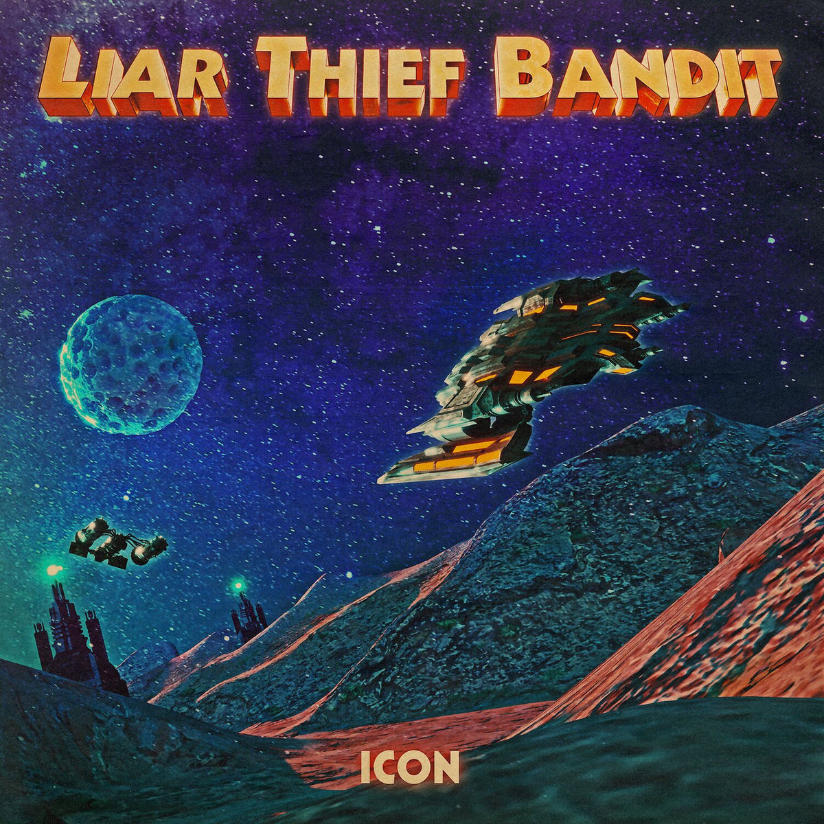Liar Thief Bandit – ICON vinyl record cover