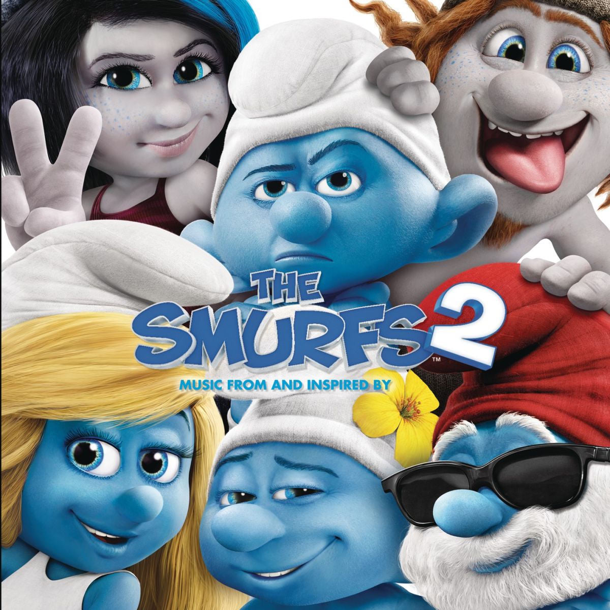 Various Artists – Smurfs: Music From And Inspired vinyl record cover