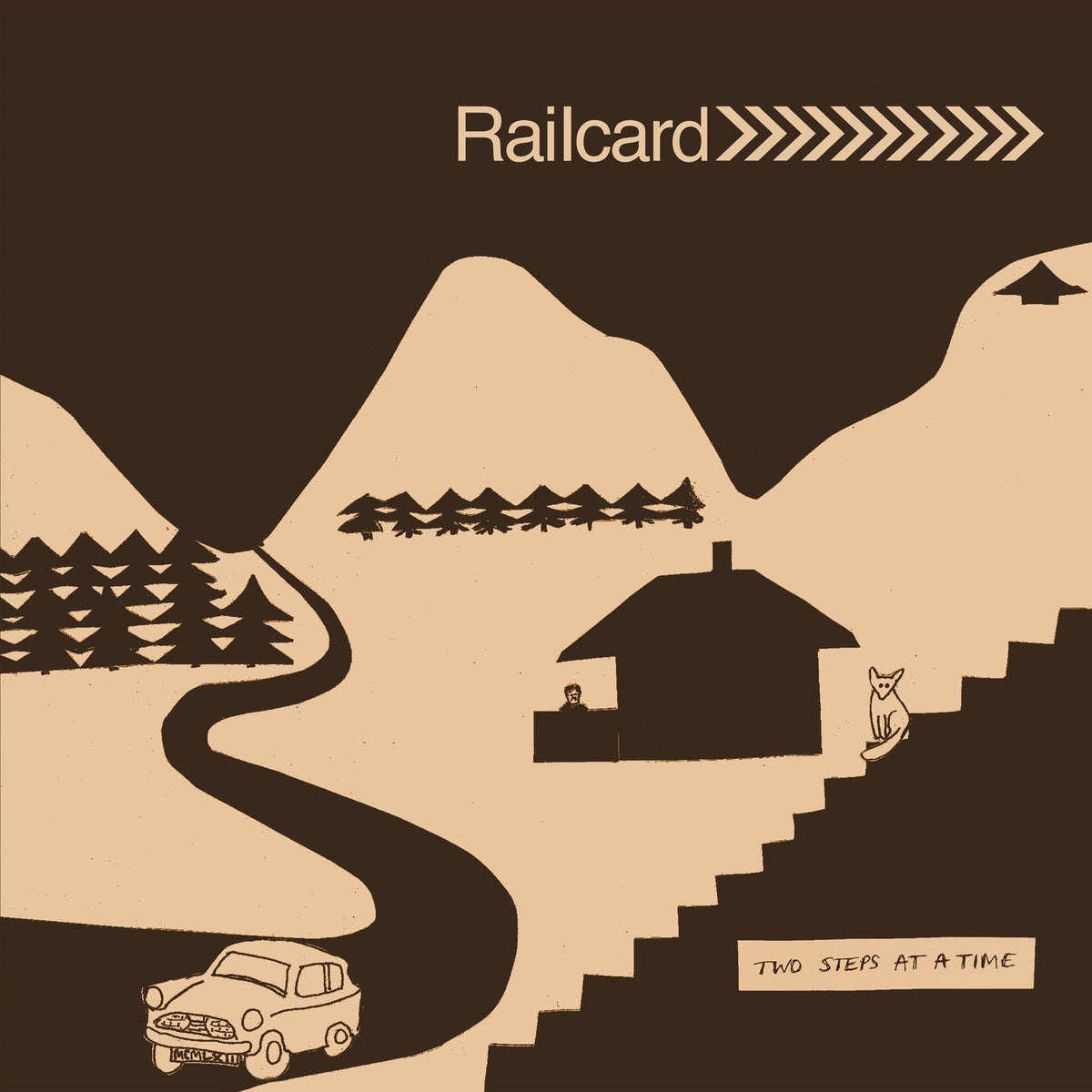 Railcard – Two Steps At A Time vinyl cover