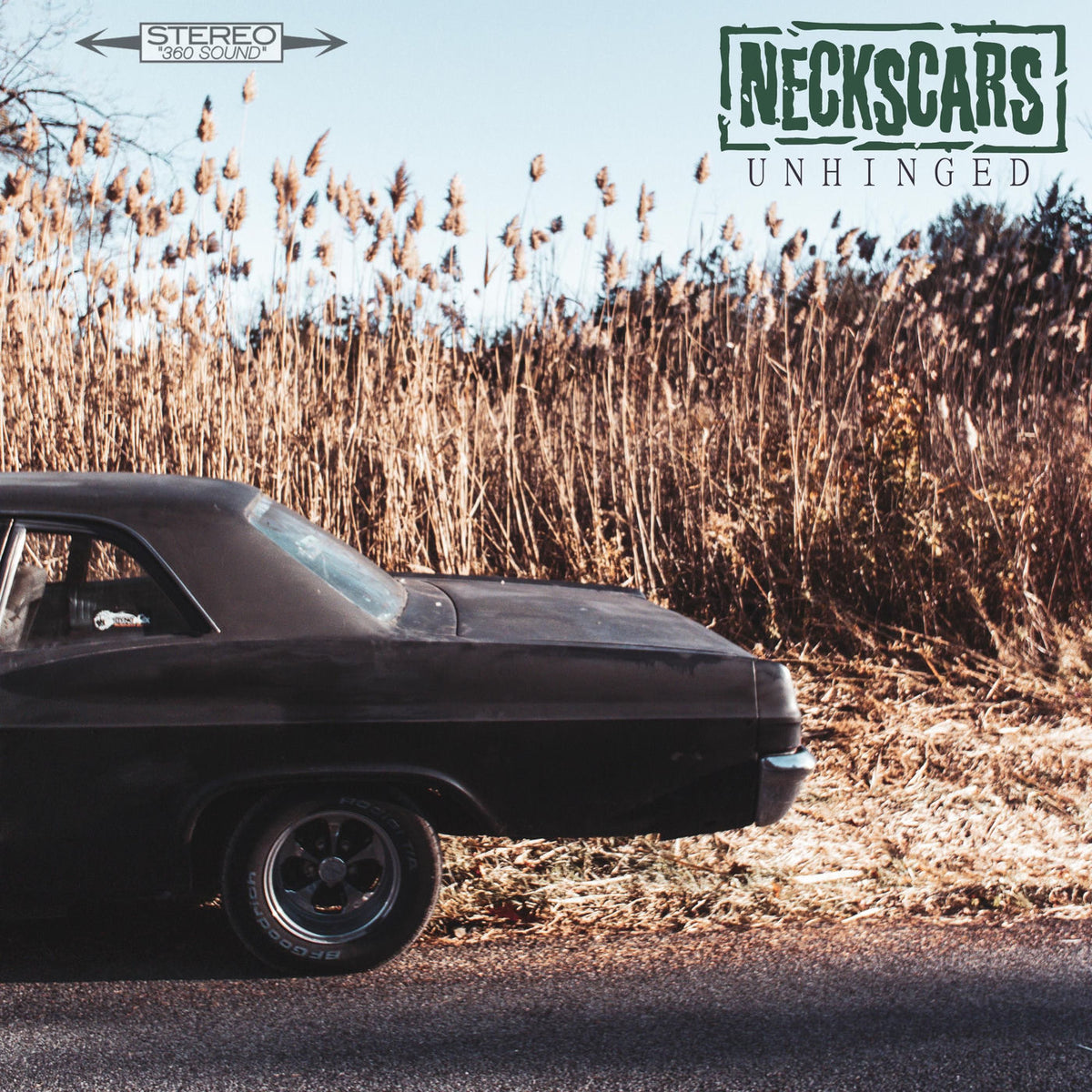 Neckscars – Unhinged vinyl record cover