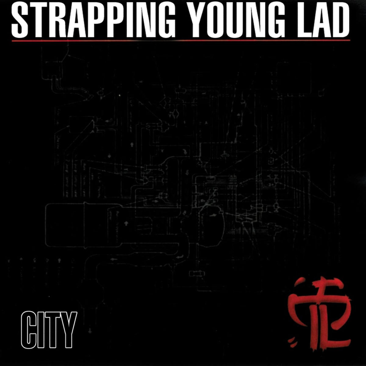 Strapping Young Lad – CITY vinyl record cover