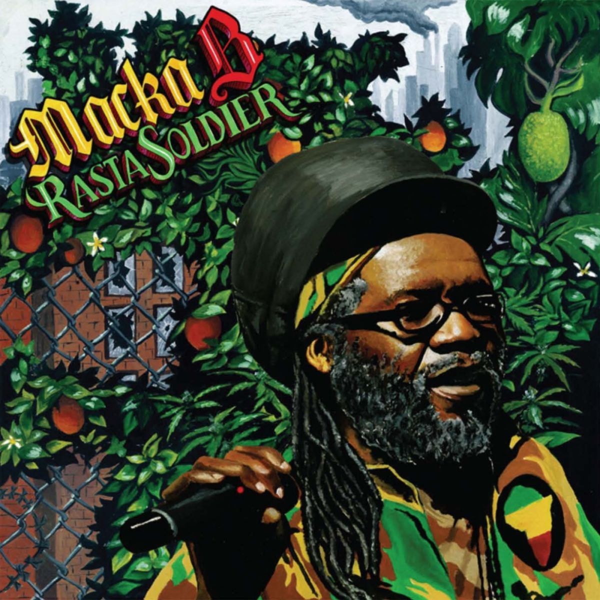 Macka B – Rasta Soldier vinyl cover