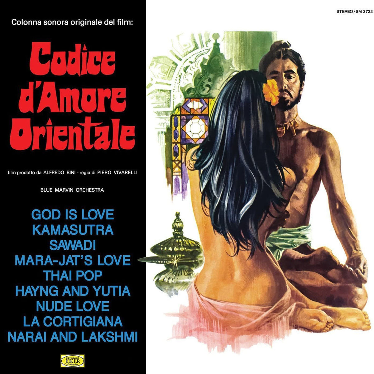 Blue Marvin Orchestra – Codice D'Amore Orientale vinyl record cover