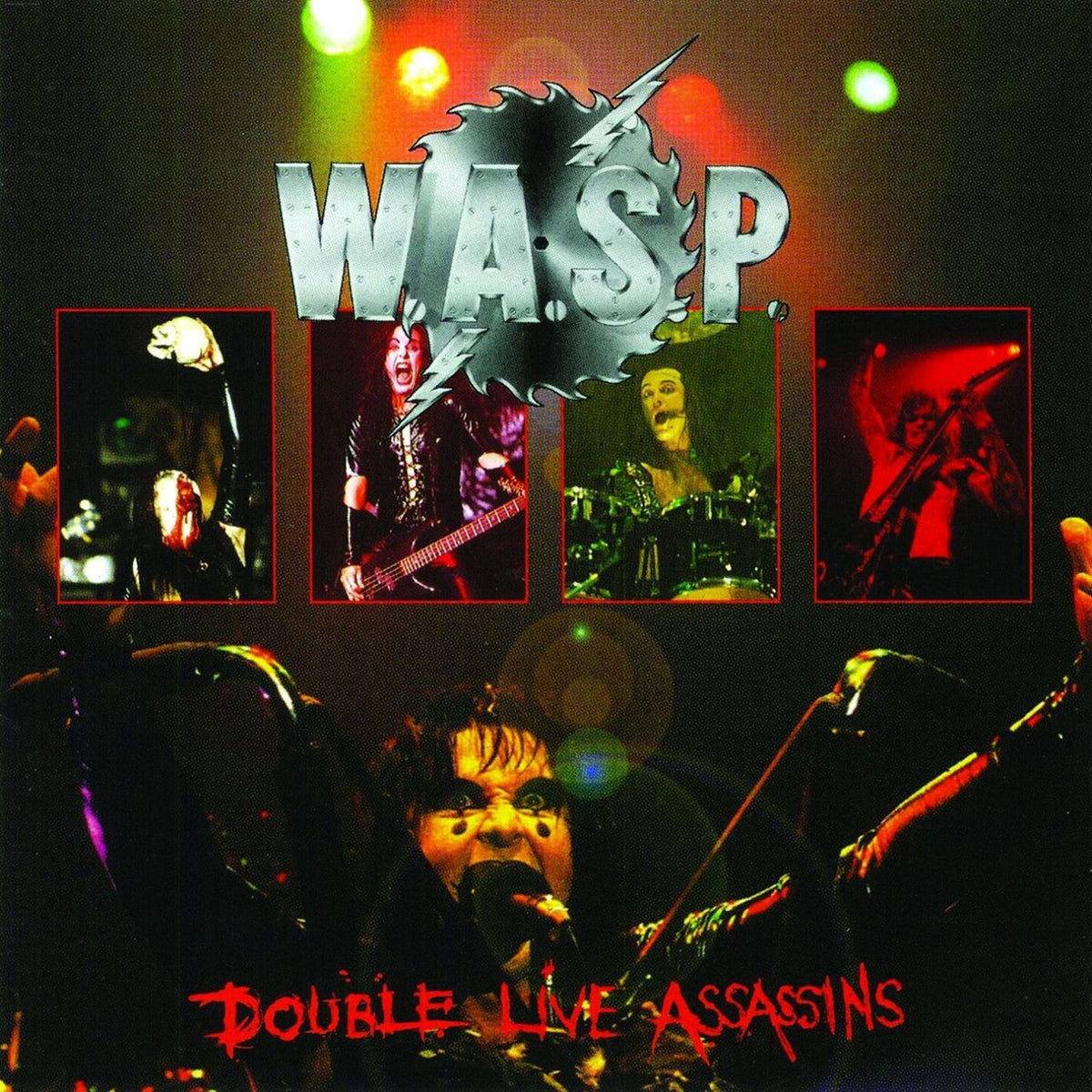 W.A.S.P. – Double Live Assassins vinyl record cover